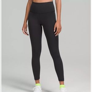 Lululemon wunder train high rise tight black size 12